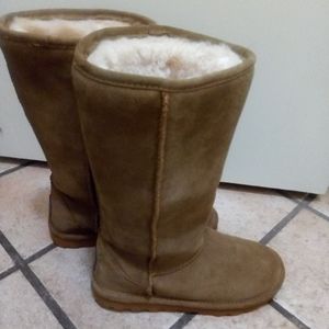 Bearpaw Tall Fuzzy Boots